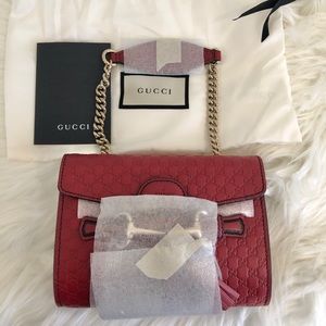 X S O L D X Gucci Microguccisima Mini Emily Bag
